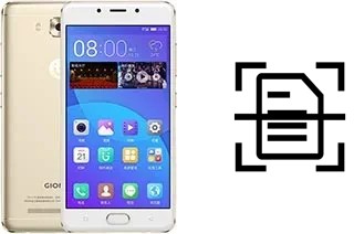 Dokument auf einem Gionee F5 scannen