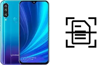 Dokument auf einem Gionee K6 scannen