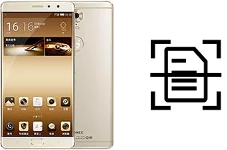 Dokument auf einem Gionee M6 Plus scannen