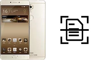 Dokument auf einem Gionee M6 scannen