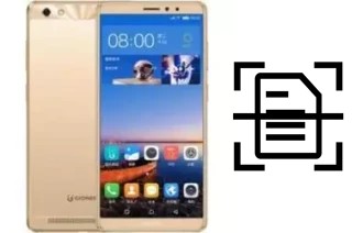 Dokument auf einem Gionee M7 Mini scannen