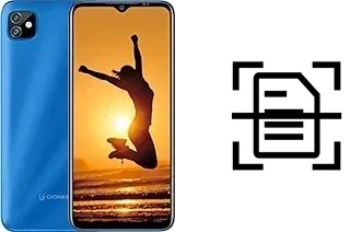 Dokument auf einem Gionee Max Pro scannen