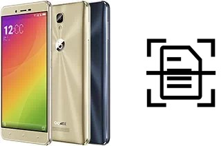 Dokument auf einem Gionee P8 Max scannen