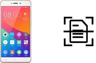 Dokument auf einem Gionee S5 scannen