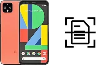 Dokument auf einem Google Pixel 4 XL scannen