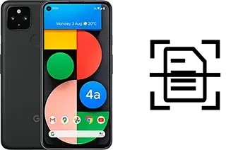 Dokument auf einem Google Pixel 4a 5G scannen