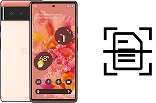 Dokument auf einem Google Pixel 6 scannen