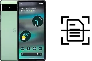 Dokument auf einem Google Pixel 6a scannen