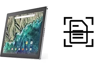 Dokument auf einem Google Pixel C scannen