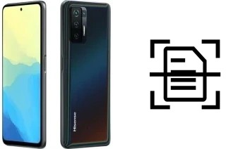 Dokument auf einem HiSense INFINITY H50S 5G scannen