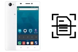 Dokument auf einem HiSense M30 scannen