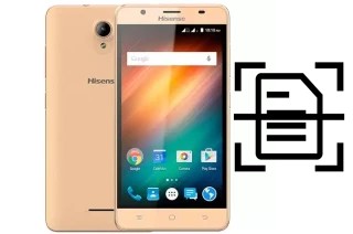 Dokument auf einem HiSense U989 scannen