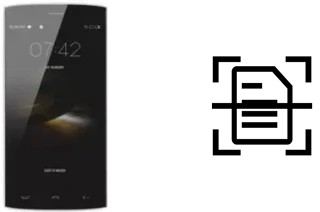 Dokument auf einem HomTom HT7 Pro scannen