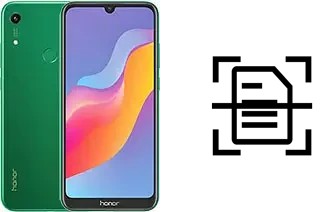 Dokument auf einem Honor 8A Prime scannen