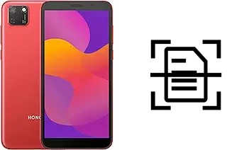 Dokument auf einem Honor 9S scannen