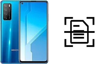 Dokument auf einem Honor Play4 scannen
