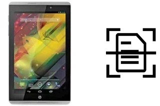 Dokument auf einem HP Slate7 VoiceTab scannen