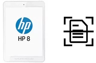 Dokument auf einem HP 8 scannen