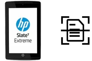 Dokument auf einem HP Slate7 Extreme scannen