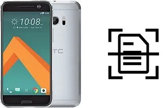 Dokument auf einem HTC 10 scannen