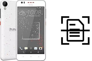 Dokument auf einem HTC Desire 825 scannen