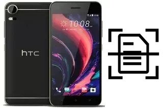 Dokument auf einem HTC Desire 10 Compact scannen