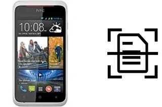 Dokument auf einem HTC Desire 210 dual sim scannen