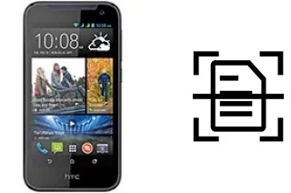 Dokument auf einem HTC Desire 310 dual sim scannen