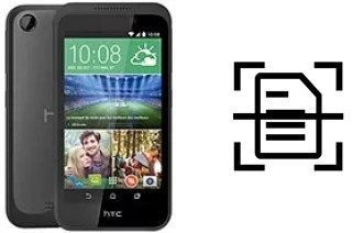 Dokument auf einem HTC Desire 320 scannen