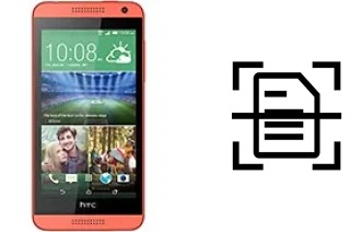 Dokument auf einem HTC Desire 610 scannen