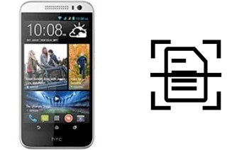 Dokument auf einem HTC Desire 616 dual sim scannen