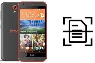 Dokument auf einem HTC Desire 620G dual sim scannen