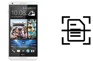 Dokument auf einem HTC Desire 816 scannen