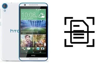 Dokument auf einem HTC Desire 820 dual sim scannen