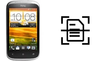 Dokument auf einem HTC Desire C scannen