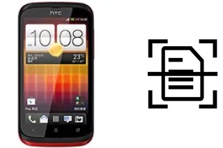 Dokument auf einem HTC Desire Q scannen