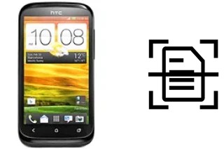 Dokument auf einem HTC Desire X scannen