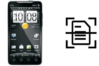 Dokument auf einem HTC Evo 4G scannen