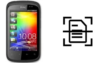 Dokument auf einem HTC Explorer scannen