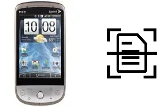 Dokument auf einem HTC Hero CDMA scannen