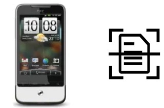 Dokument auf einem HTC Legend scannen