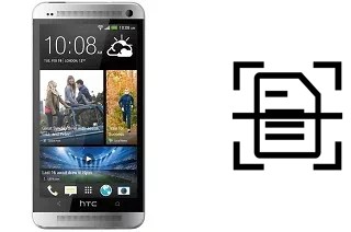 Dokument auf einem HTC One Dual Sim scannen