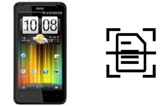 Dokument auf einem HTC Raider 4G scannen