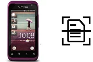 Dokument auf einem HTC Rhyme CDMA scannen