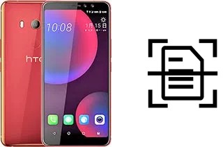 Dokument auf einem HTC U11 Eyes scannen