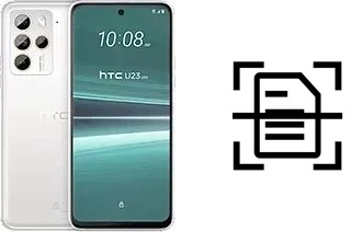 Dokument auf einem HTC U23 Pro scannen