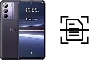 Dokument auf einem HTC U23 scannen