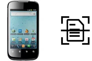 Dokument auf einem Huawei Ascend II scannen