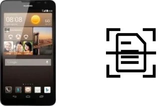 Dokument auf einem Huawei Ascend Mate 2 4G scannen