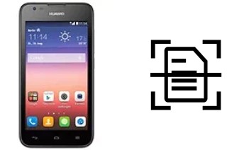 Dokument auf einem Huawei Ascend Y550 scannen